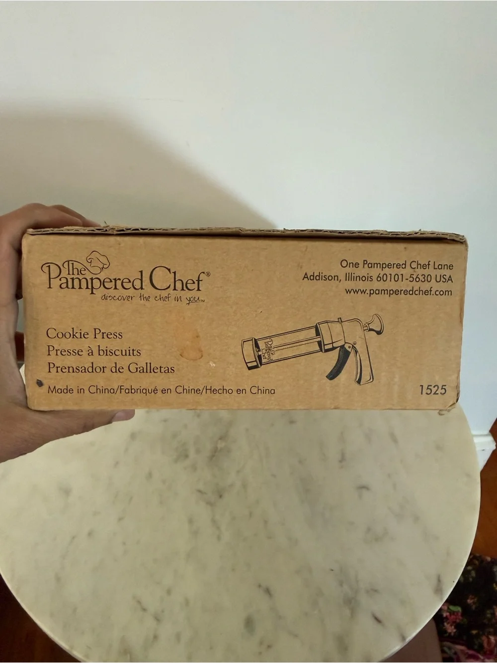 The Pampered Chef Cookie Press No. 1525 - Brand New in Box